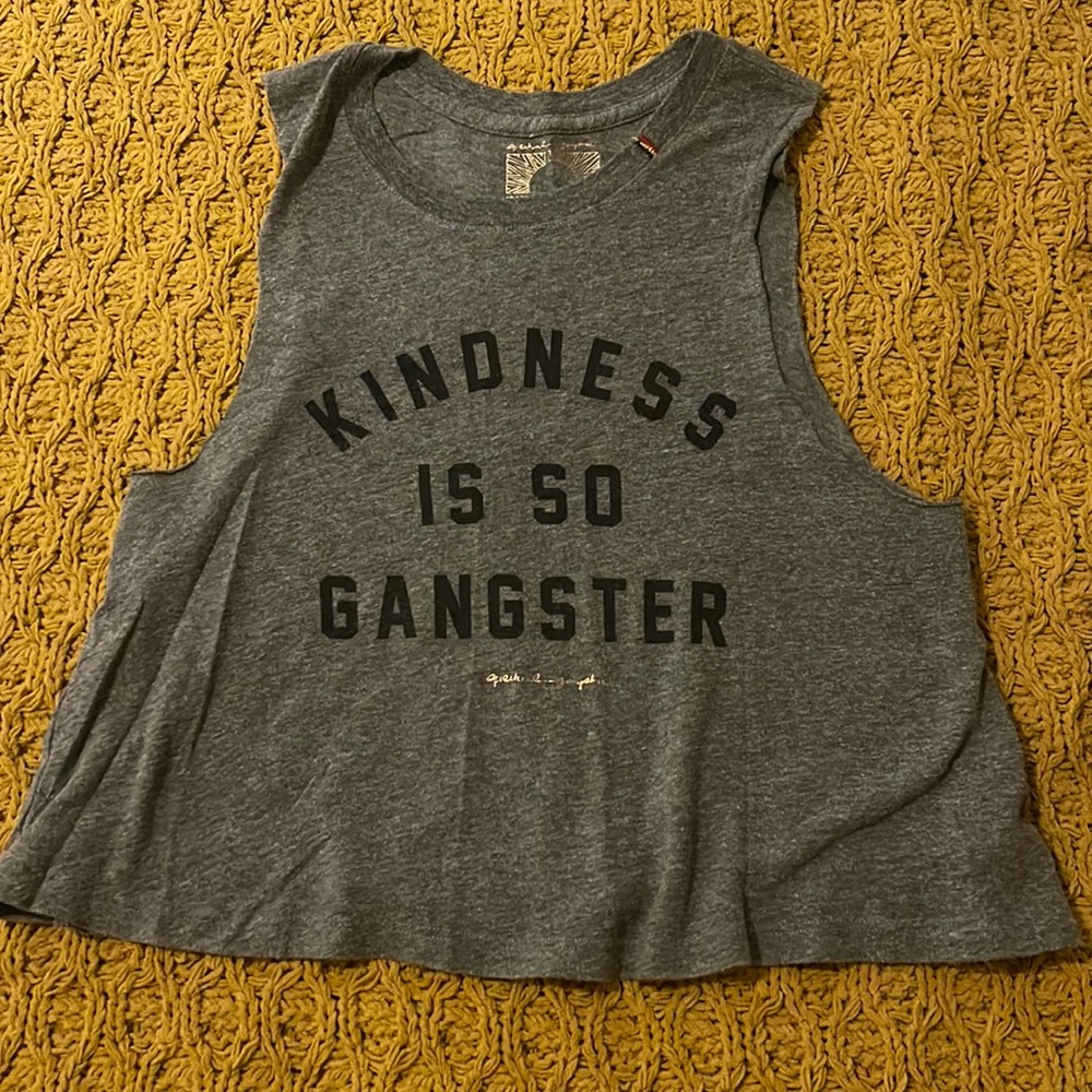 Spiritual gangster muscle tank